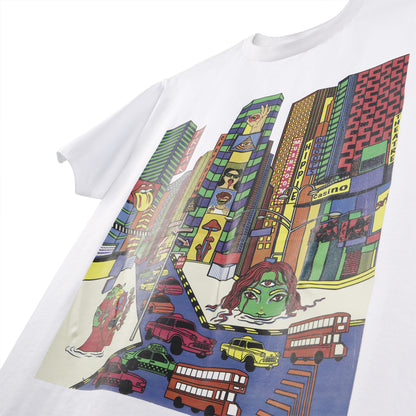 PSY City White Tshirt Crapssstore